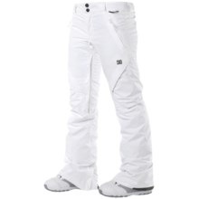 DC Shoes Ace S 13 Snowboard Pants - Insulated (For Women) in White - Closeouts