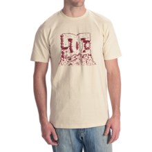 DC Shoes Berland T-Shirt - Short Sleeve (For Men) in Natural - Closeouts