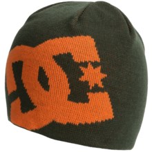 DC Shoes Big Star Beanie Hat (For Men) in Cypress - Closeouts