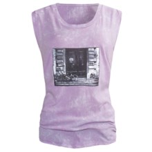 DC Shoes Bike Muscle T-Shirt - Sleeveless (For Women) in Orchid - Closeouts