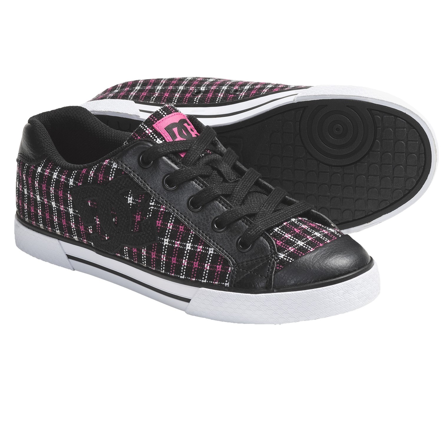 DC Shoes Chelsea SE Shoes (For Women) in Black/Pink