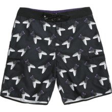 DC Shoes Circus of Mutants Board Shorts (For Men) in Black - Closeouts