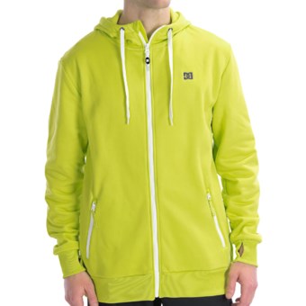 DC Shoes Cooper Hoodie Sweatshirt - Zip (For Men) in Lime