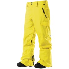 DC Shoes Donon 13 Snowboard Pants - Insulated (For Men) in Blazing Yellow - Closeouts