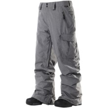 DC Shoes Donon 13 Snowboard Pants - Insulated (For Men) in Shadow - Closeouts