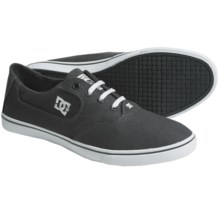 DC Shoes Flash Canvas Skate Shoes (For Women) in Dark Shadow/White - Closeouts
