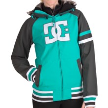 DC Shoes Gamut 13 Jacket - Soft Shell (For Women) in Aegean/Shadow/White - Closeouts