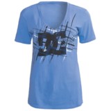 DC Shoes Glam Slam T-Shirt - Cotton Jersey, Short Sleeve (For Women)