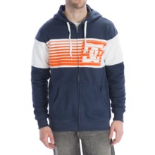 DC Shoes Lyman Hoodie Sweatshirt - Water Repellent, Fleece Lined (For Men) in Dc Navy - Closeouts