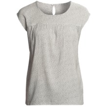 DC Shoes Novia Shirt - Short Sleeve (For Women) in Black - Closeouts