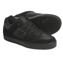 DC Shoes Pure XE Skate Shoes (For Men) in Black/Dark Shadow - Closeouts