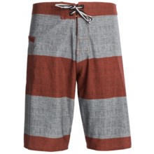 DC Shoes Rigby Boardshorts (For Men) in Monument Blue - Closeouts