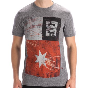 DC Shoes Rode T-Shirt - Short Sleeve (For Men) in Heather Grey