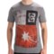 DC Shoes Rode T-Shirt - Short Sleeve (For Men) in Heather Grey
