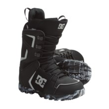 DC Shoes Rogan Lace Snowboard Boots (For Men) in Black/Grey - Closeouts