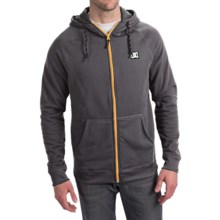 DC Shoes Siren Hoodie Sweatshirt - Water Repellent, Fleece Lined (For Men) in Pirate Black - Closeouts
