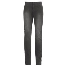 DC Shoes Skinny Jeans - Stretch Denim, Low Rise (For Women) in Washed Out Black - Closeouts