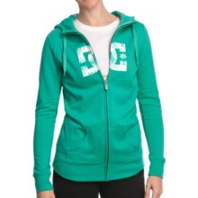 DC Shoes Snowstar Hoodie Sweatshirt - Zip (For Women) in Arcadia Green - Closeouts
