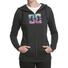 DC Shoes Snowstar Hoodie Sweatshirt - Zip (For Women) in Black - Closeouts