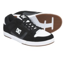 DC Shoes Spartan Lite Skate Shoes (For Men) in Black/White/Gum - Closeouts