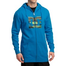 DC Shoes Star Snow Hoodie Sweatshirt - Full Zip (For Men) in Blue Jay - Closeouts