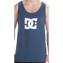 DC Shoes Star Tank Top - Cotton, Sleeveless (For Men) in Dark Denim - Closeouts