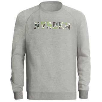 DC Shoes Steelson NVRBKN Sweatshirt - Raglan Sleeve (For Men) in Heather Grey