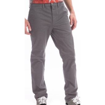 DC Shoes Stretch Cotton Chino Pants - Straight Fit (For Men) in Castlerock
