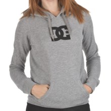 DC Shoes T-Star E Pullover Hoodie Sweatshirt (For Women) in Heather Grey - Closeouts