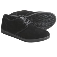 DC Shoes Village Low Shoes - Suede (For Men) in Black - Closeouts