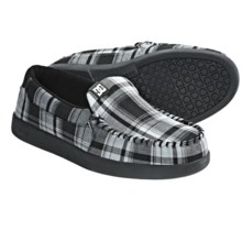 DC Shoes Villain TX Shoes - Slip-Ons (For Men) in Grey/Black - Closeouts