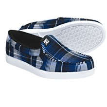 DC Shoes Villain TX Shoes - Slip-Ons (For Men) in Royal/White - Closeouts