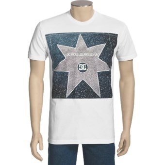 DC Shoes Walk of Stars T-Shirt - Short Sleeve (For Men) in White