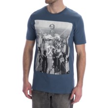 DC Shoes Wordly T-Shirt - Short Sleeve (For Men) in Dark Denim - Closeouts