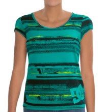 DC Shoes You Wish T-Shirt - Short Sleeve (For Women) in Tropical Green - Closeouts