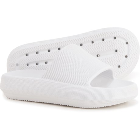 MIA Debera Sandals (For Women) - White (6 )
