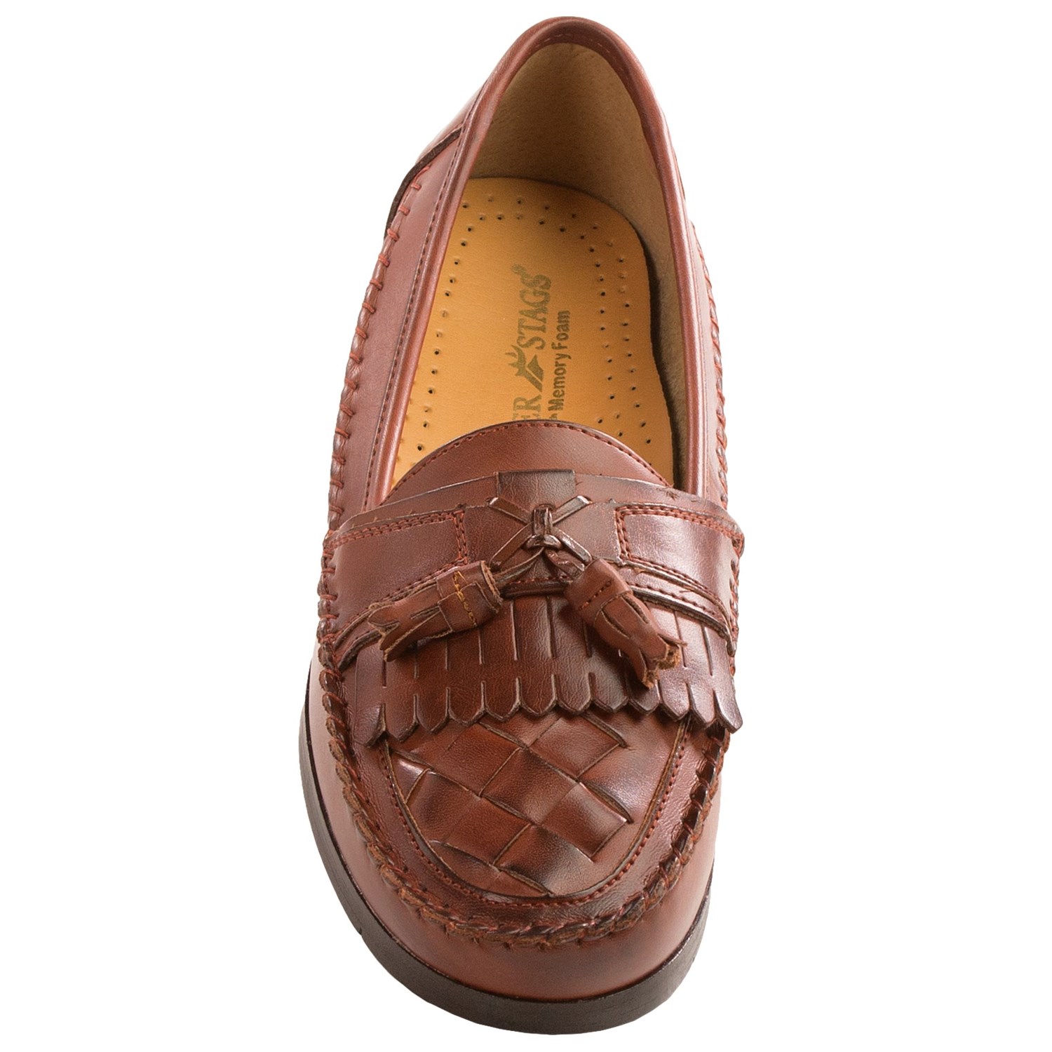 vegan leather loafers