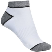 Denver Hayes Quad Comfort Socks - Ankle (For Women) in White/Heather Grey - Closeouts