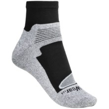 Denver Hayes X-Odor Driwear Socks - Lightweight, Ankle (For Women) in Black/Heather Grey - Closeouts