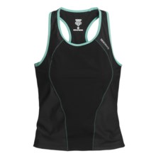 Descente C6 Tri Jersey - UPF 30, Sleeveless (For Women) in Black - Closeouts
