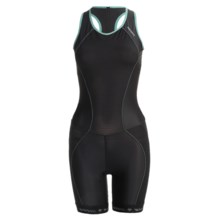 Descente C6 Tri Suit - UPF 30 (For Women) in Black - Closeouts