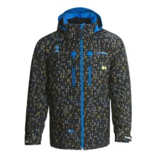 Descente DNA Giga Jacket - Insulated (For Men) in Black Noise - Closeouts