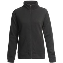 Descente Mid-Layer Fleece Jacket (For Women) in Black - Closeouts