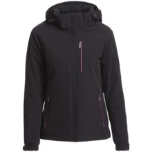 Descente Savannah Ski Jacket - Insulated (For Women) in Blk/Maroon - Closeouts