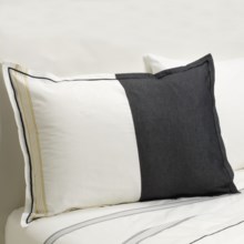 Designers Guild Baratti Standard Pillow Sham - 200 TC Cotton Percale in Baratti - Closeouts