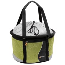 Detours Town and Country Handlebar Basket in Pea Green - Closeouts