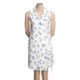 Diamond Tea Cotton Terry Wrap Robe - Sleeveless, Side Self-Tie, Lightweight (For Women)