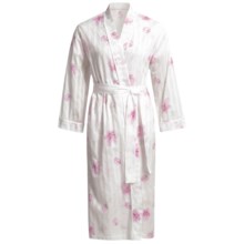 Diamond Tea Cotton Voile Robe (For Women) in Tulip - Closeouts