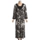 Diamond Tea Microfiber Caftan - Embellished Neckline (For Women)