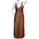 Diamond Tea Satin Charmeuse Nightgown - Sleeveless (For Women)